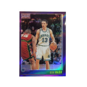2000-01 Topps Chrome #137 Steve Nash  Refractor   MAVS