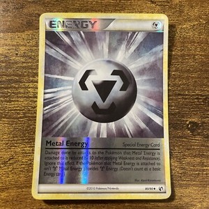 Pokemon HGSS Undaunted Metal Energy Reverse Holo 80/90