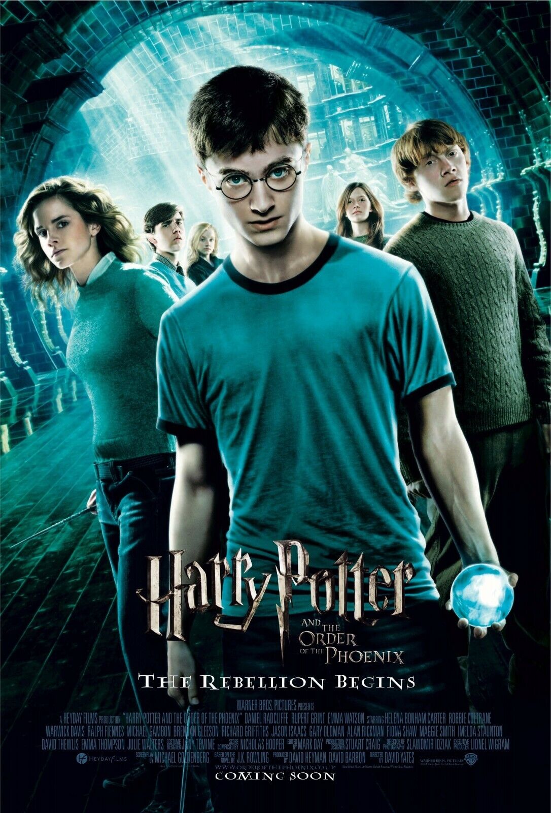 Harry Potter Poster - Collection Tous Les Films - Cdiscount Maison