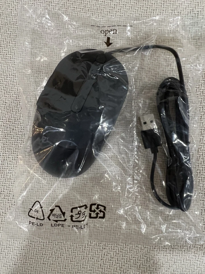 WIRED MOUSE DELL - PERIPHERAL B2B LASER  MS3220 BLACK - Image 4 of 4