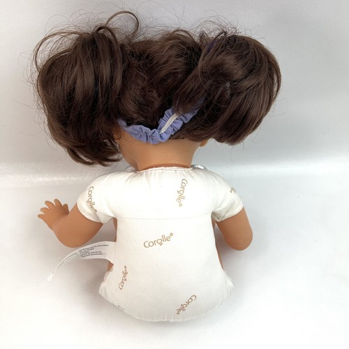 Corolle Brown Eyes Brown Hair Silver Shoes Cute Baby Girl Doll Toy 2012 - Picture 11 of 16