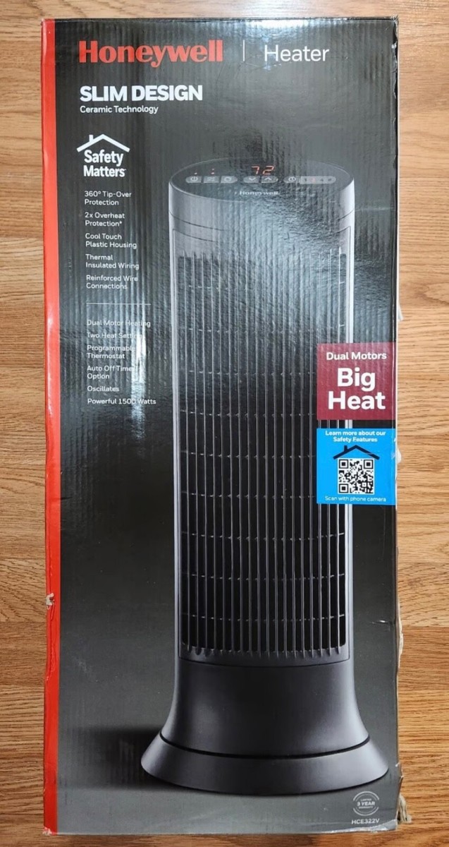 Space Heater Honeywell Motion Sensor Heater NEW Honeywell Digital