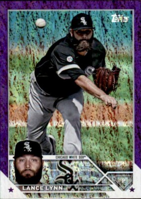 Lance Lynn 2023 Topps Purple Foil #358 /799 Chicago White Sox Parallel Numbered