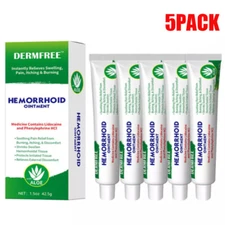 5/3Pcs Herbal Haemorrhoid Cream Treatment Hemorrhoid Ointment Piles Pain Relief
