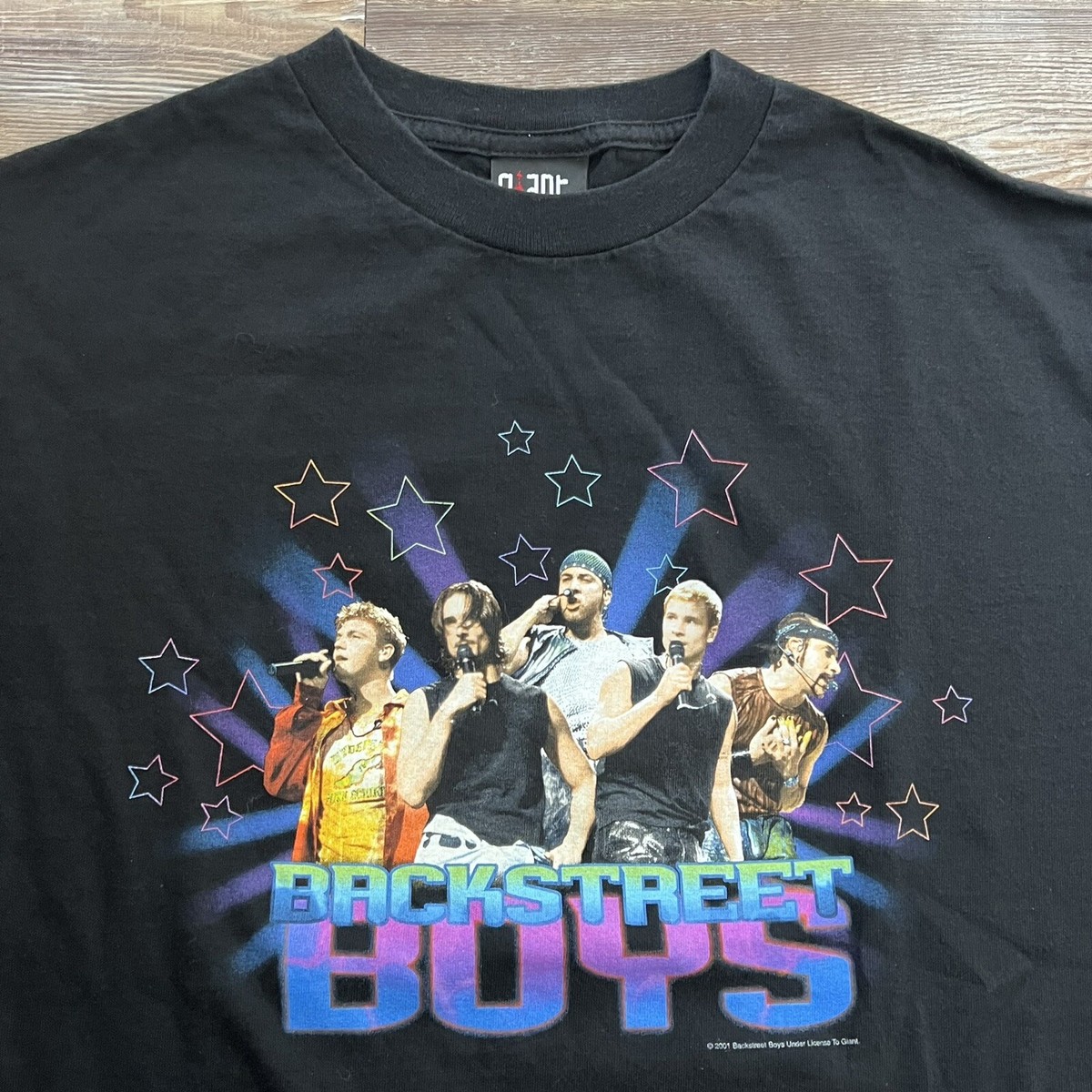 超希少❕バックストリート・ボーイズ ワールドツアー 2001 Tシャツ 超希少❕バックストリート・ボーイズ ワールドツアー 2001 T