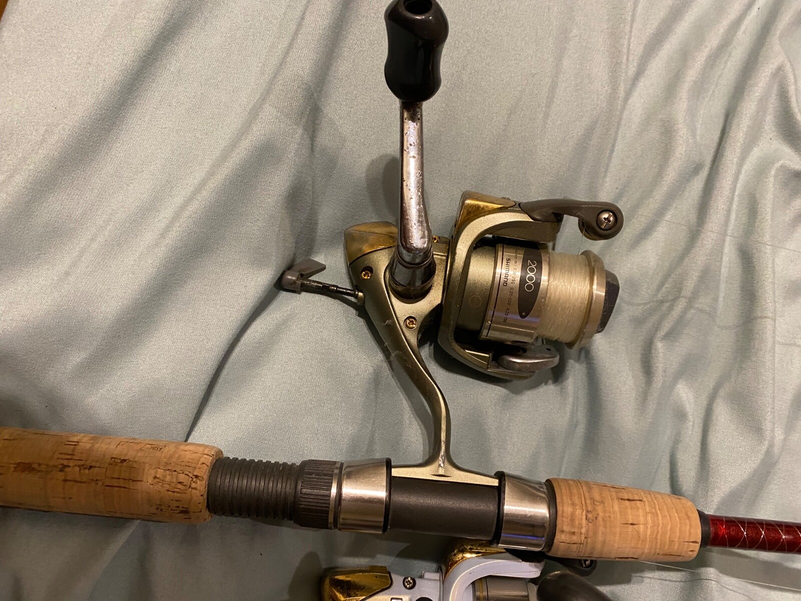 Shimano Stradic 2500 fh Symmetry 2000 fh All-Star rods.&nbsp;