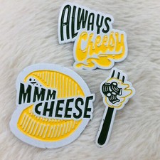 Panera Bread Mac & Cheese Always Cheesy Publicidad Esmalte Solapa Pin Set