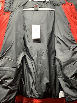 ナイキ　ジョーダン　エッセンシャルパファージャケット　L 　ジャンプマン Nike Air Jordan Essential Jumpman Puffer Jacket Red/Black