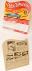 Hot Wheels BP 1967 Cheetha on back redline blister w/ small car blister