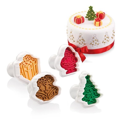 Formine per Biscotti Natale, 30 Pezzi Stampini per Biscotti, DIY Formine per Biscotti a Forma di Cuore, Rotondi, a Stella e Altre Forme per Fondente, Pasticceria Dolci Decorazione