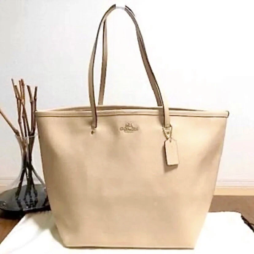 Coach large street best sale tote