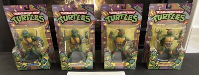 Teenage Mutant Ninja Turtles Playmates Classic Collection 6  Complete set of 4