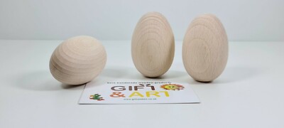 SCHLICHTE NATÜRLICHE HOLZEIER BASTELN DECOUPAGE OSTEREIER / BIS ZU 20% RABATT