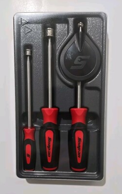 ナビジョンDR ３点セット Snap-on Tools RED 3pc Soft Grip Magnetic Pickup Tool & Mirror Set