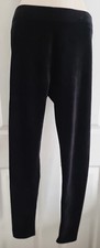 Women Leggings Black M  S Corduroy Leggings in Black size 10