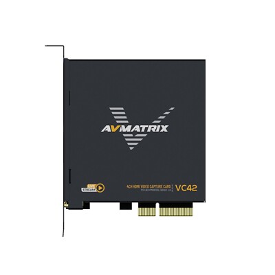 AVMATRIX VC42 4-CH HDMI Pcie Digitalisierungs Karte 1.4 Gleichzeitige Eingang