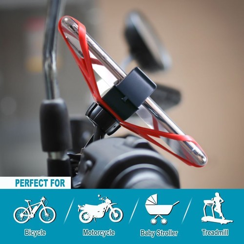 2Pack Cell Phone Mount Holder Motorcycle MTB Bike Bicycle Handlebar Phone Holder - Picture 4 of 10