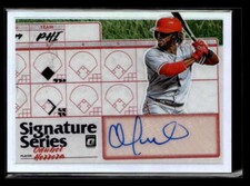 2019 Donruss Optic Odubel Herrera Signature Series Autograph Holo /49 FX1502