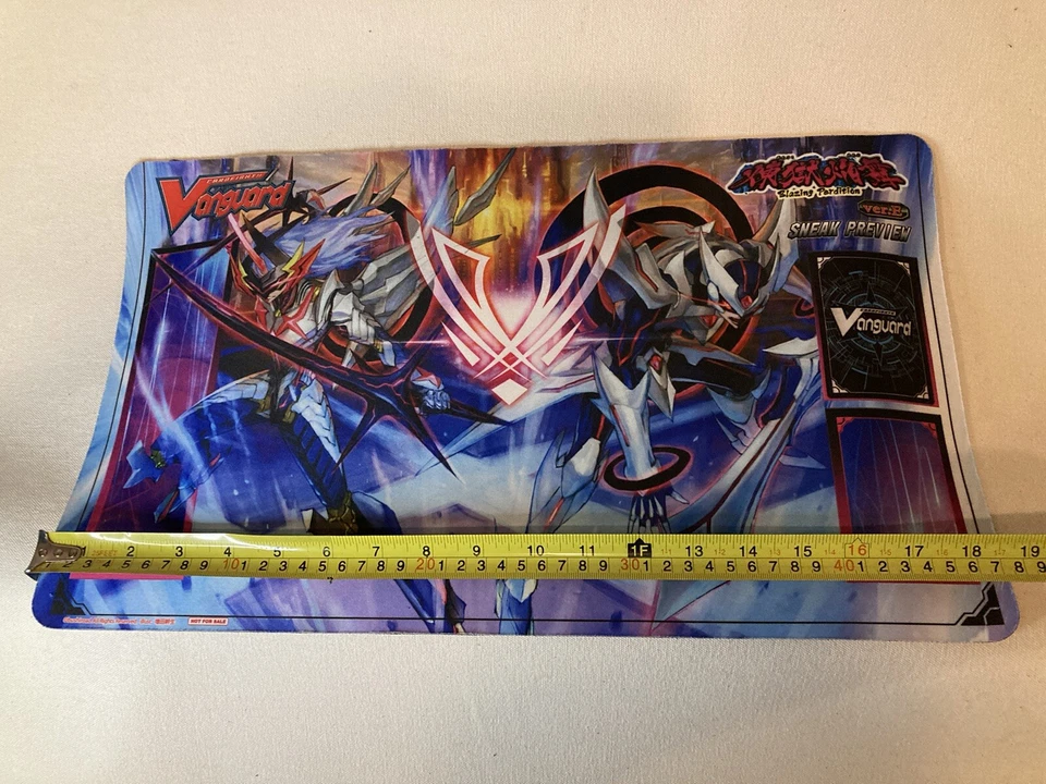 CardFight Vanguard Blazing Perdition sneak preview Playmat - preowned - Image 3 of 4