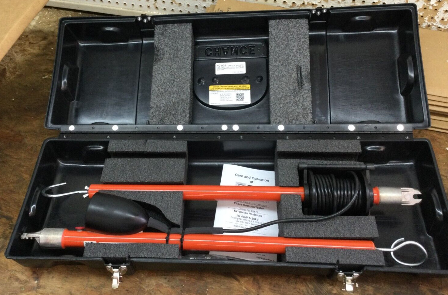 Hubbell/Chance T4032399-PHASING TESTER KIT 25KV, NO POLES