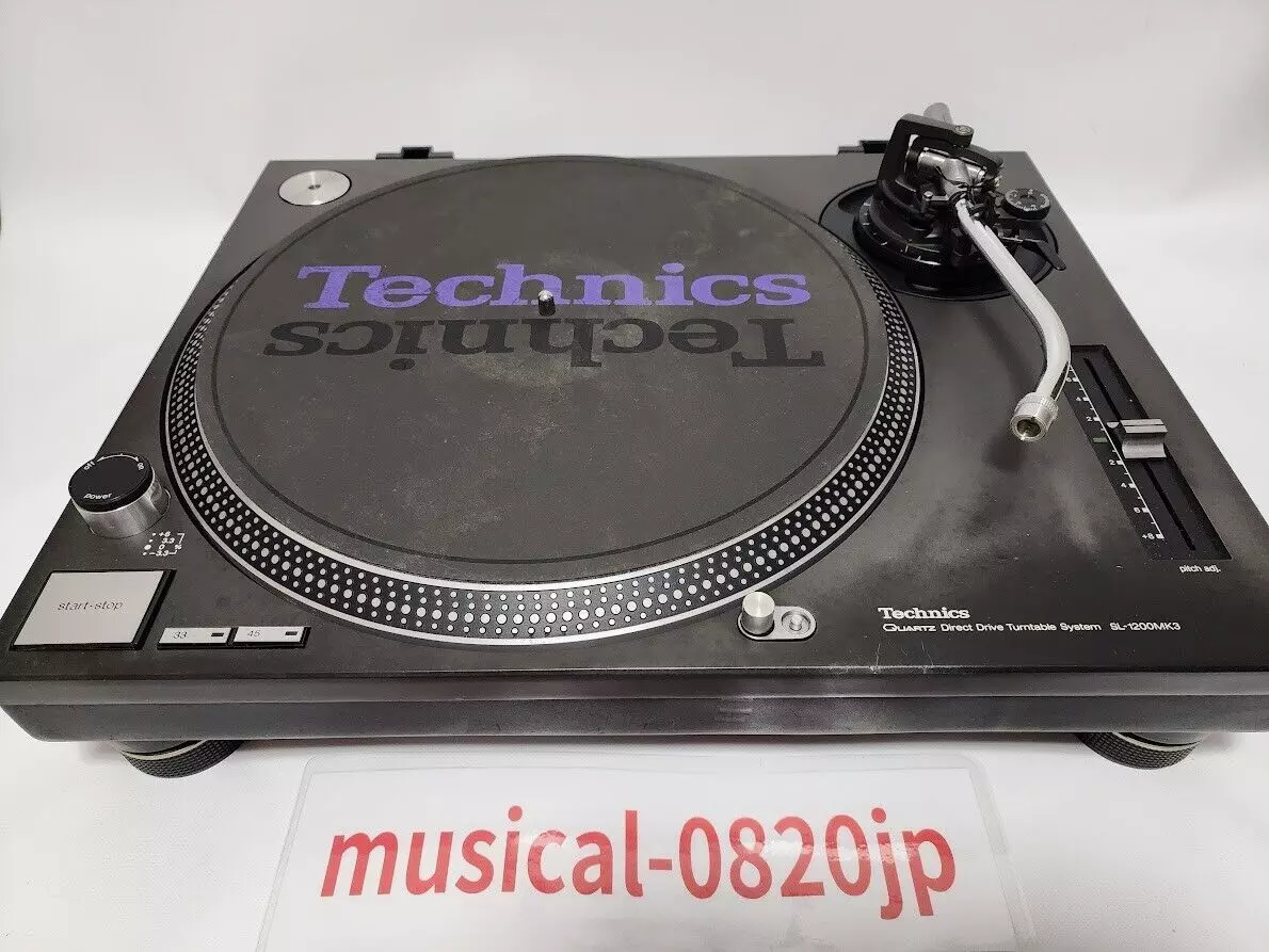 Technics SL-1200mk3 DJ Turntable Record Player | eBay