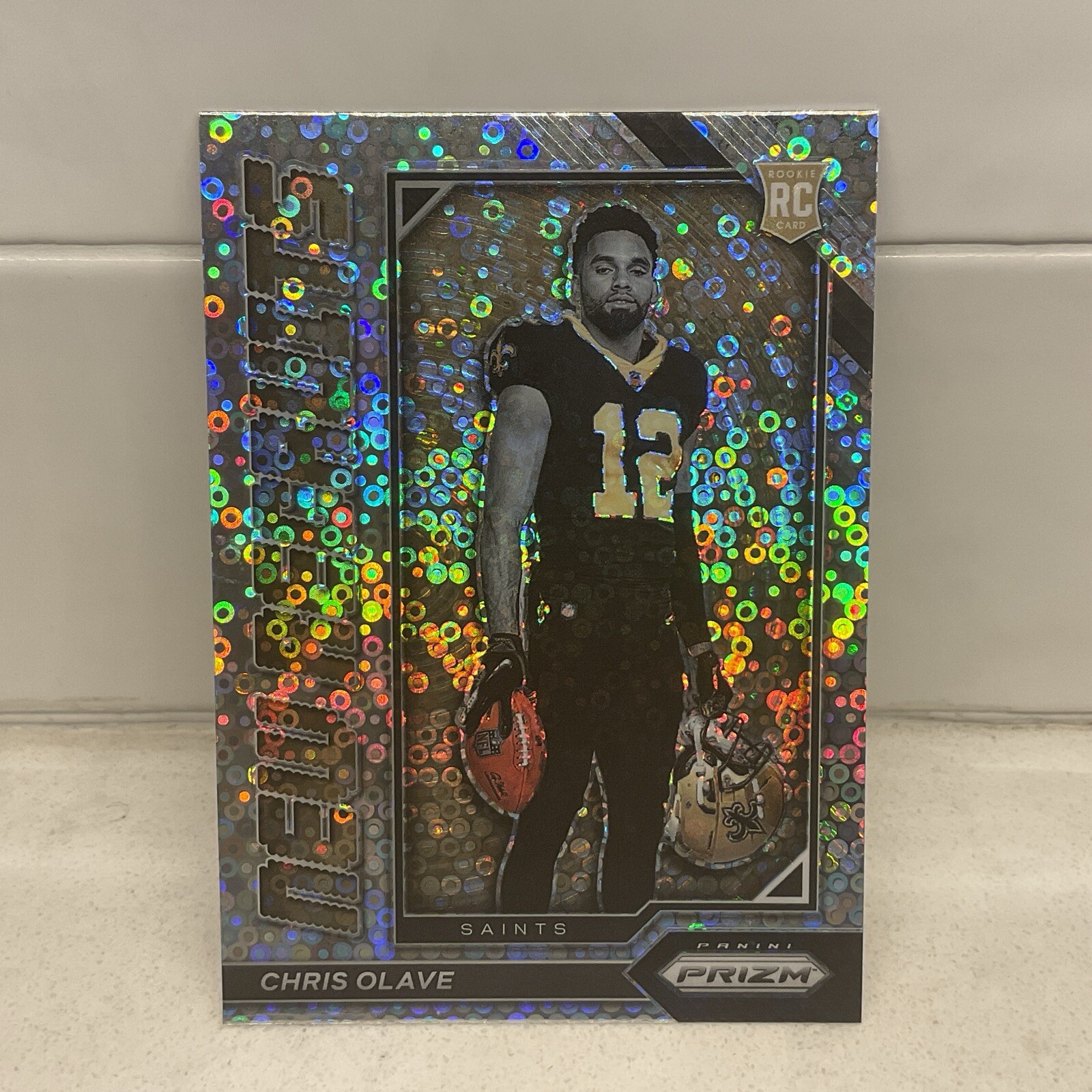 2022 Prizm Chris Olave New Recruits Disco Parallel Saints STAR 🔥🔥