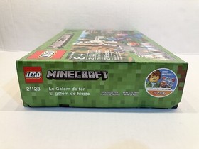 LEGO MINECRAFT 21123 The Iron Golem, New In Sealed Box, Retired