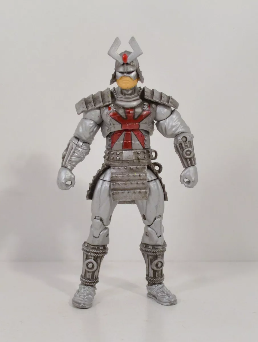 Silver samurai sales action figure