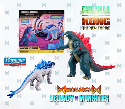 Godzilla Vs Shimo 2 Action Figure Box Set Monarch Legacy The New Empire - NEW - Picture 2 of 8