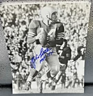 YA TITTLE SIGNED 8x10 PHOTO - San Fransisco 49ers  w/Coa