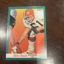 1991 Fleer - #30 Mike Baab