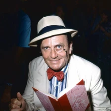 Australian comedian and actor Barry Humphries at an unspecified ev- Old Photo 1