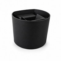 LED Wandleuchte 12W 3CCT Schwarz IP65 3000K 4000K 6000K AußEn ET31684