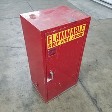 Lab Safety Supply  Model 2324 Safety Storage Cabinet For Flammable Liquids