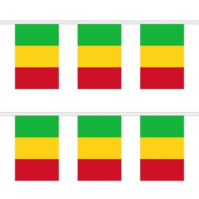 Flagtex Mali Rechteck Wimpelkette