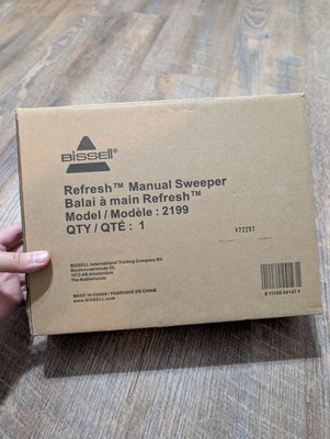 BISSELL REFRESH MANUAL SWEEPER MODEL 2199 - New - Sealed - Fast Shipping!