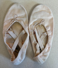 Leo's Arabesque Cotton Canvas Ballet Shoes Pink Adult Size 9M
