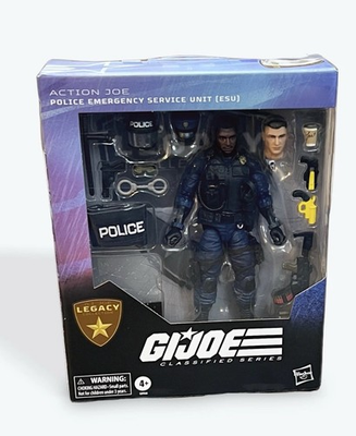 #ad G.I. Joe Classified Series Legacy Action Joe Police Emergency Service Unit ESU $39.99