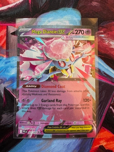 Mega Diancie ex 41/94 Pokemon Phantasmal Flames NM