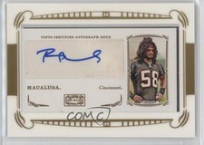 2009 Topps Mayo Framed Mini Auto Rey Maualuga #MA-RM Auto 0c6