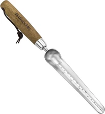 Seeding Widger with 6'' Scale, Stainless Steel Planting Trowel for Repotting, Lo