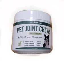 PET JOINT CHEWS DIGESTIVE HEALTH Rich in nutrients salmon Immune...