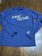 Body Glove Women s Long Sleeve Rash Guard Size Large Blue