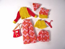 Vintage Mod Turn About Fashion per Barbie Skipper Doll Mattel #3295 raro (20560)