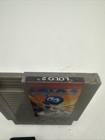 Adventures of Lolo 2 (Nintendo NES) Authentic Cartridge TESTED WORKS