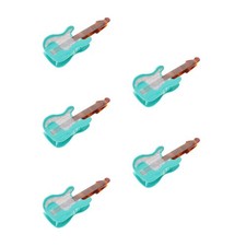  5er-Pack Musik-Haarspangen in Gitarrenform für Damen und Mädchen – Musikalische