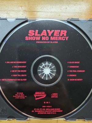Slayer - Show No Mercy CD (1993 Reissue) Metal Blade Records