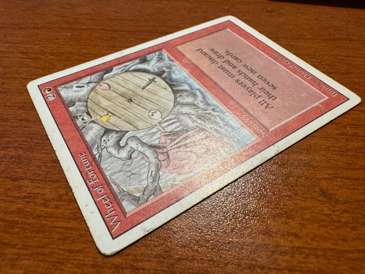 Magic The Gathering: Wheel of Fortune Revised 3rd Edition Regular