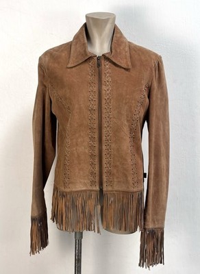 Archivleiter 617. Damen Wildlederjacke Vintage His Gr. M.