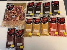 Vintage Red Heart Coats & Clark LION Latch Hook Rug Pattern Canvas & Yarn